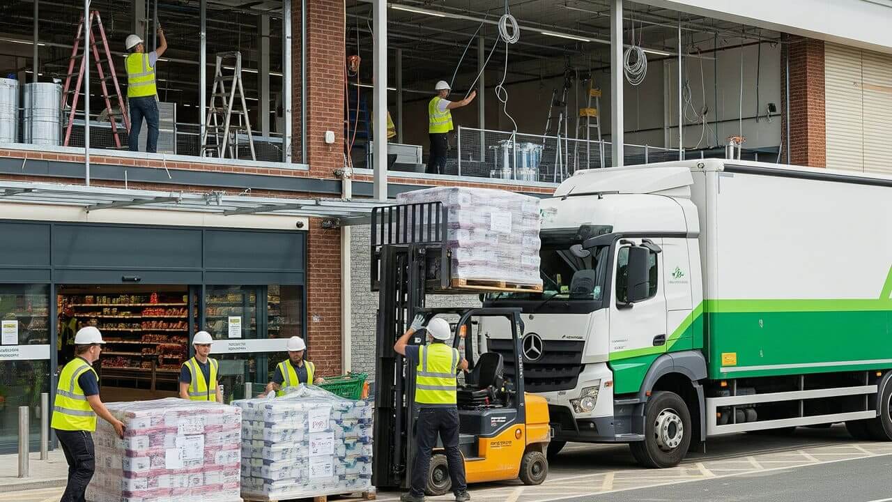 How Logistics Minimize Store Refit Downtime